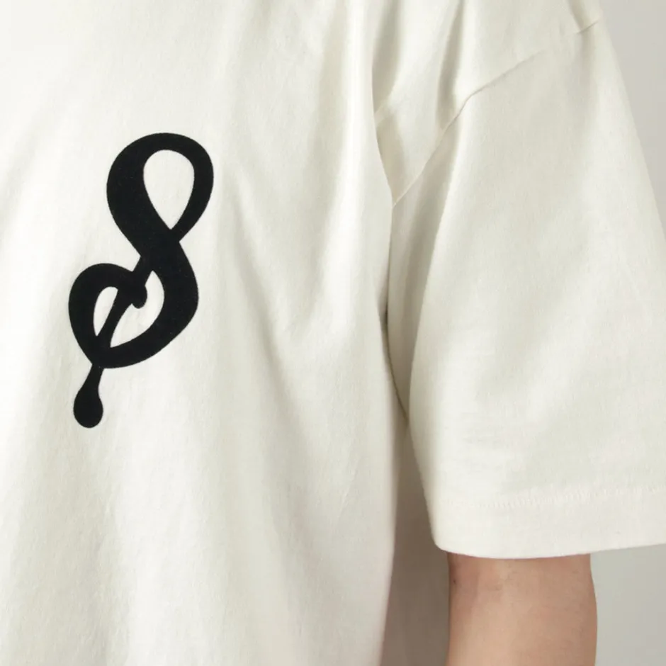 T-Shirts^A.G.SPALDING＆BROS / 14/Jersey Felt Letter Short Sleeve T-Shirt S Logo