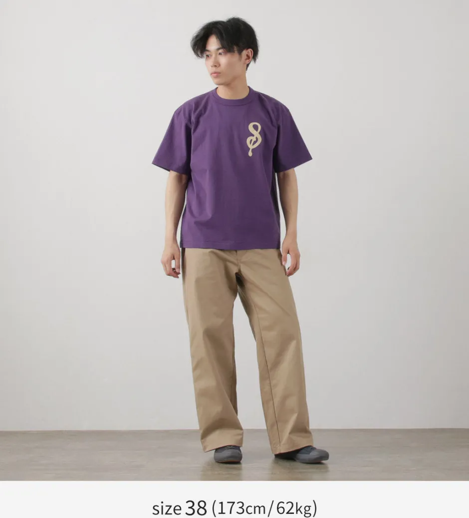 T-Shirts^A.G.SPALDING＆BROS / 14/Jersey Felt Letter Short Sleeve T-Shirt S Logo