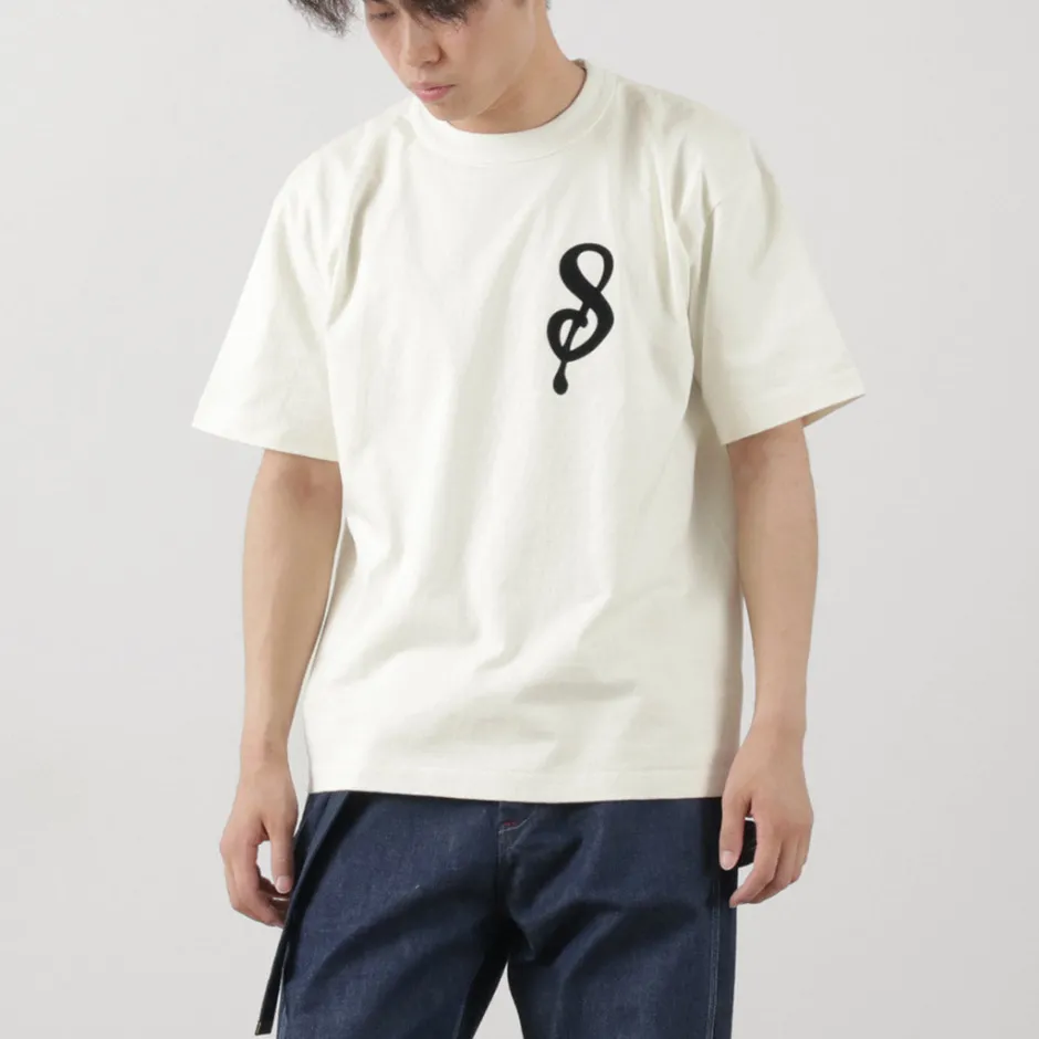 T-Shirts^A.G.SPALDING＆BROS / 14/Jersey Felt Letter Short Sleeve T-Shirt S Logo