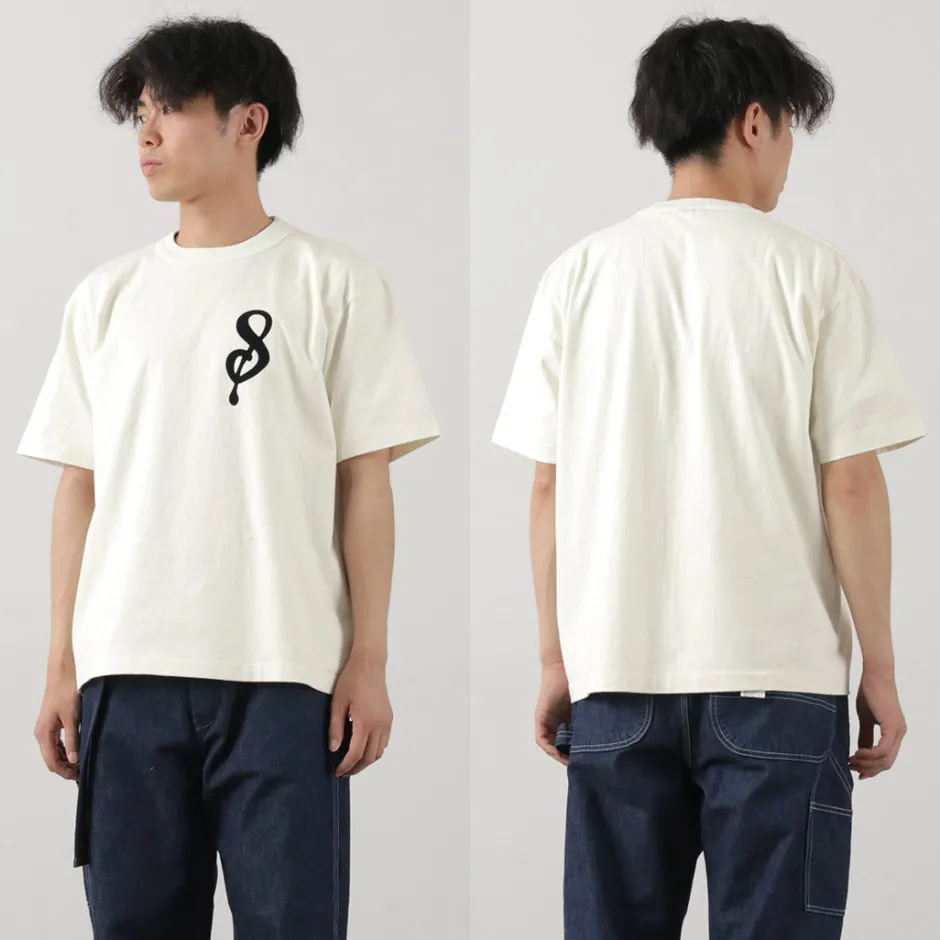 T-Shirts^A.G.SPALDING＆BROS / 14/Jersey Felt Letter Short Sleeve T-Shirt S Logo