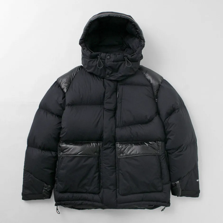 Down Wear^ALLIED FEATHER + DOWN / Ultra Light Bulky Down Jacket black