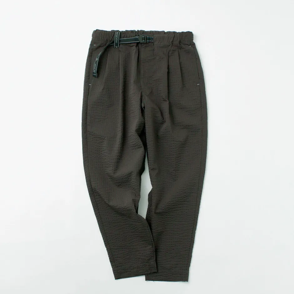 Trousers^AND WANDER / Dry Soft Seersucker Pants