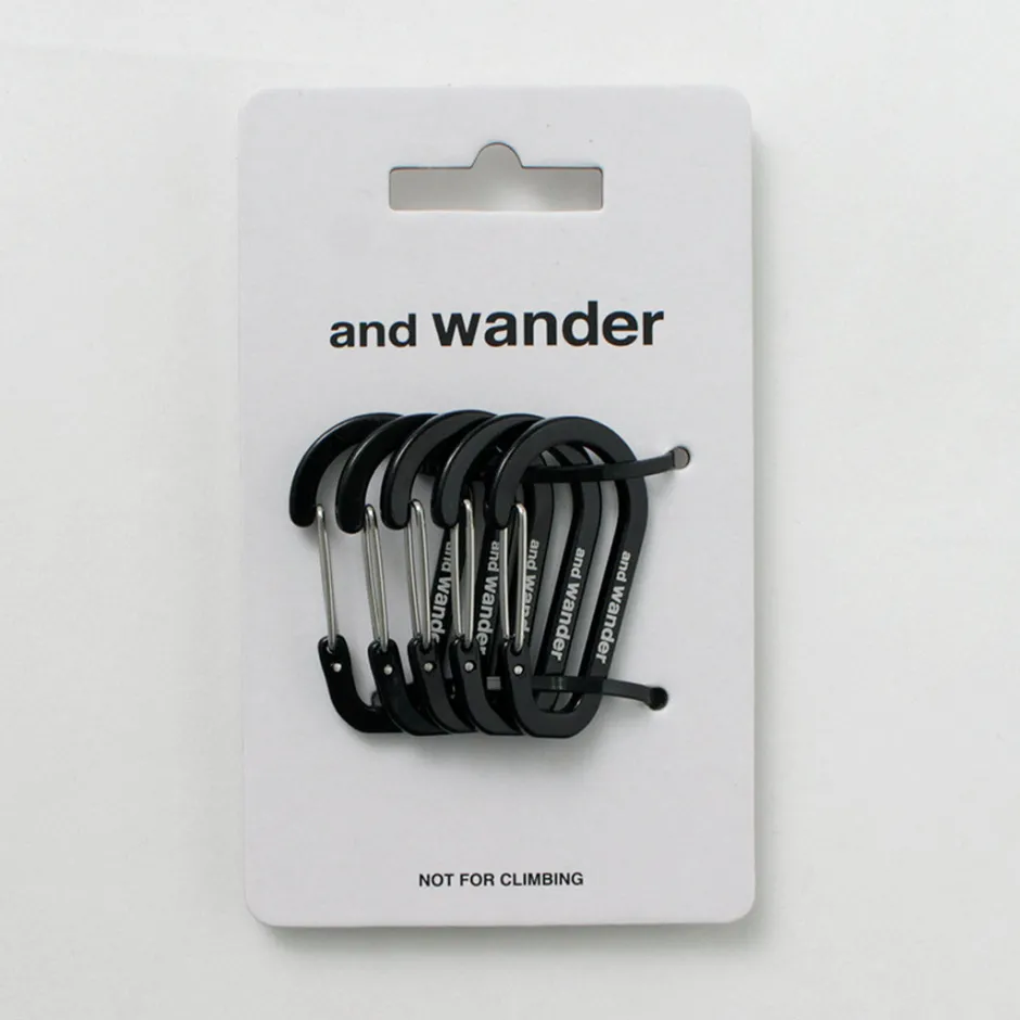 Other Goods^AND WANDER / Mini carabiner set