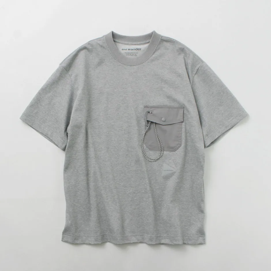 T-Shirts^AND WANDER / Pocket T-Shirt