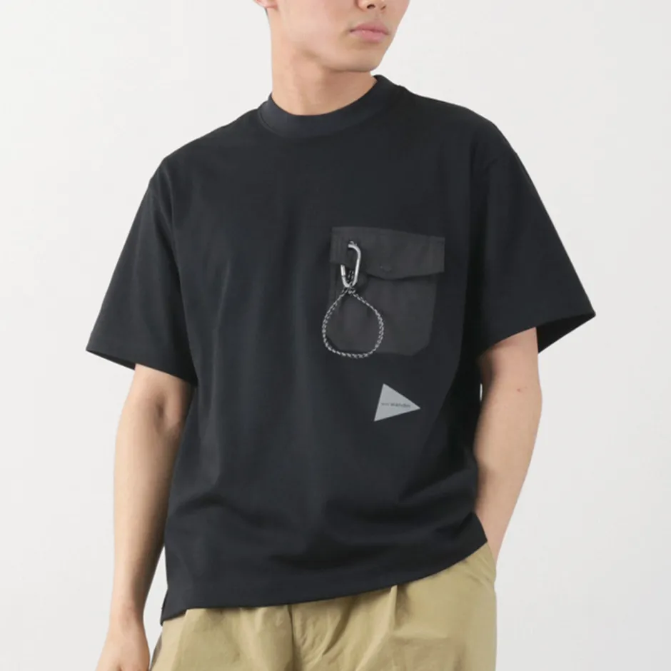 T-Shirts^AND WANDER / Pocket T-Shirt