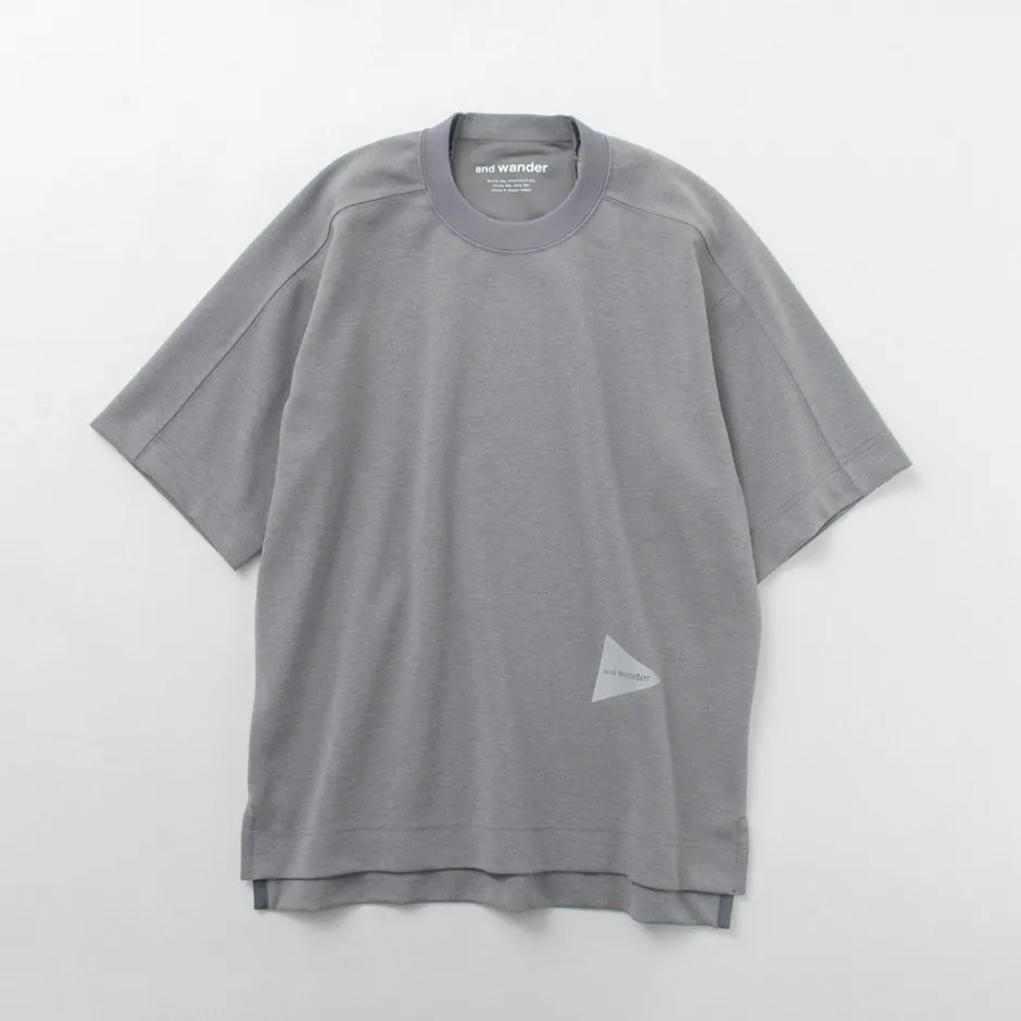 T-Shirts^AND WANDER / UV-cut dry short sleeve t-shirt