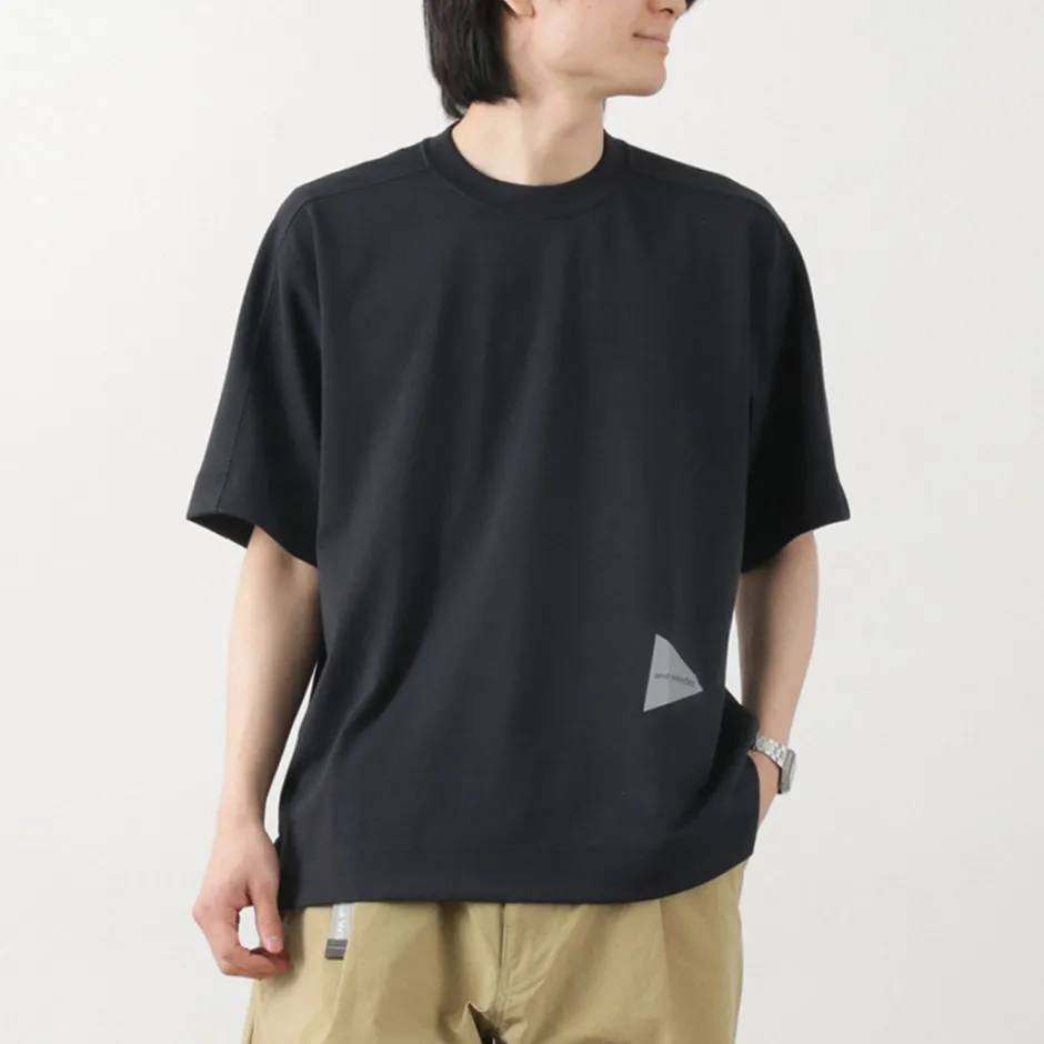 T-Shirts^AND WANDER / UV-cut dry short sleeve t-shirt