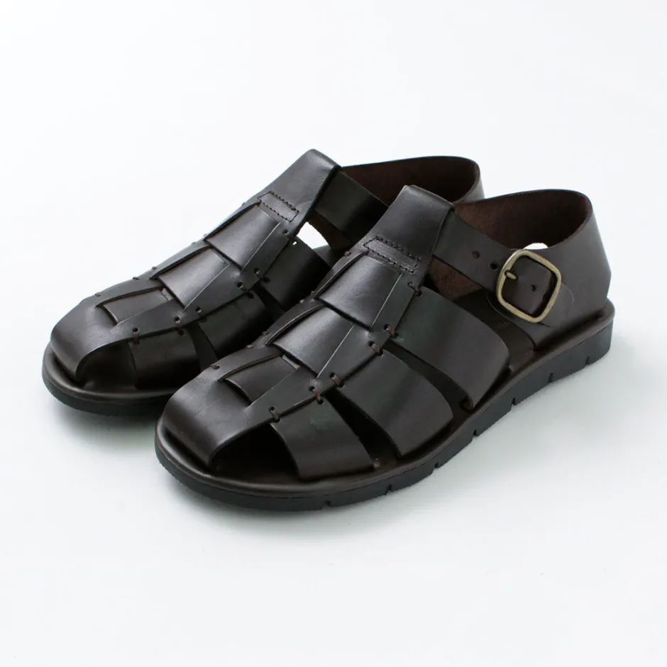 Sandals^ANTICHI ROMANI / Leather Gurkha sandals