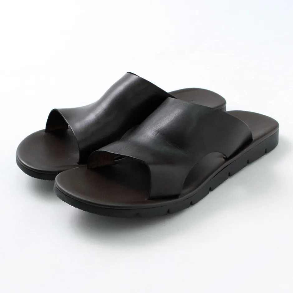 Sandals^ANTICHI ROMANI / Leather slide sandal