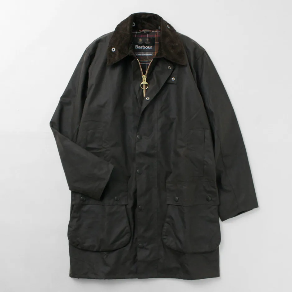 Coats^BARBOUR / Classic Northumbria Wax Jacket olive