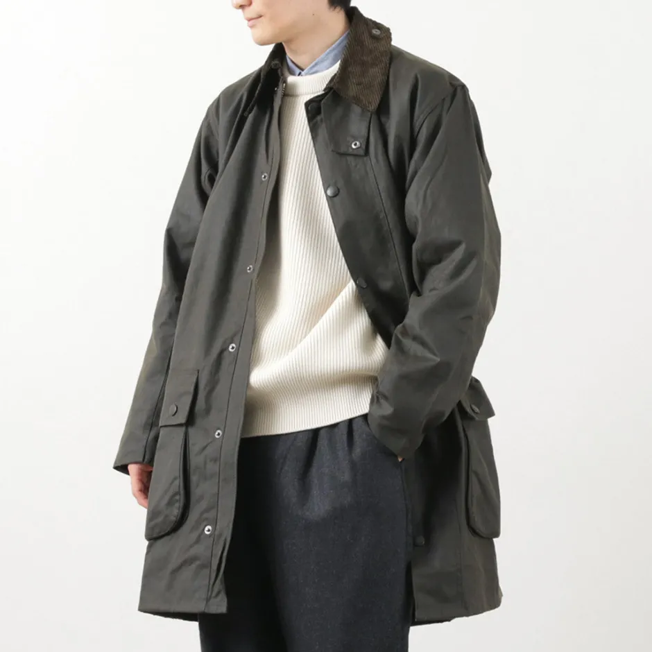 Coats^BARBOUR / Classic Northumbria Wax Jacket olive