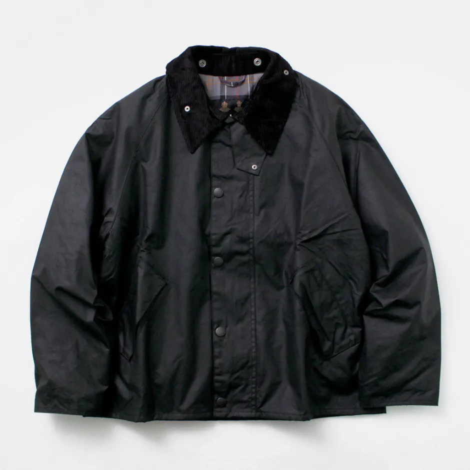 Jackets^BARBOUR / Oversized Transport Wax Jacket