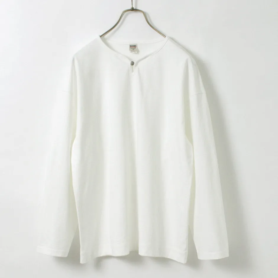 T-Shirts^BARNS / Big Cozun knitiing Concho Long Sleeve T-Shirt