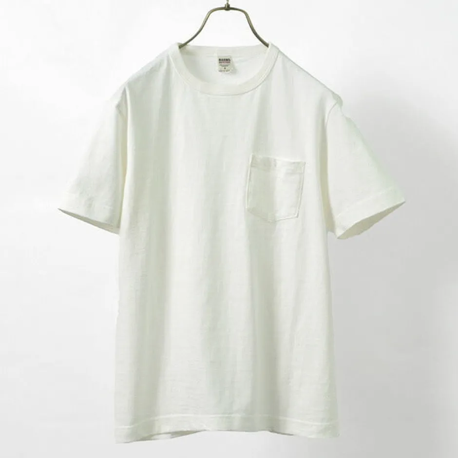 T-Shirts^BARNS / BR-1100 Hanging jersey S/S Crew neck