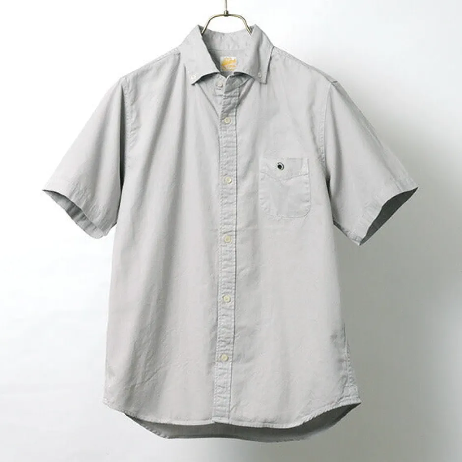 Shirts^BARNS / BR-5266 Ox S/S button-down shirt