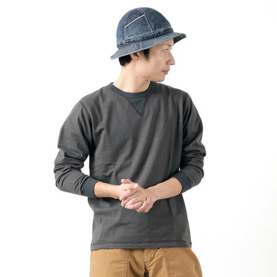 T-Shirts^BARNS / COZUN Knit Vintage Long Sleeve Crew Neck T-Shirt