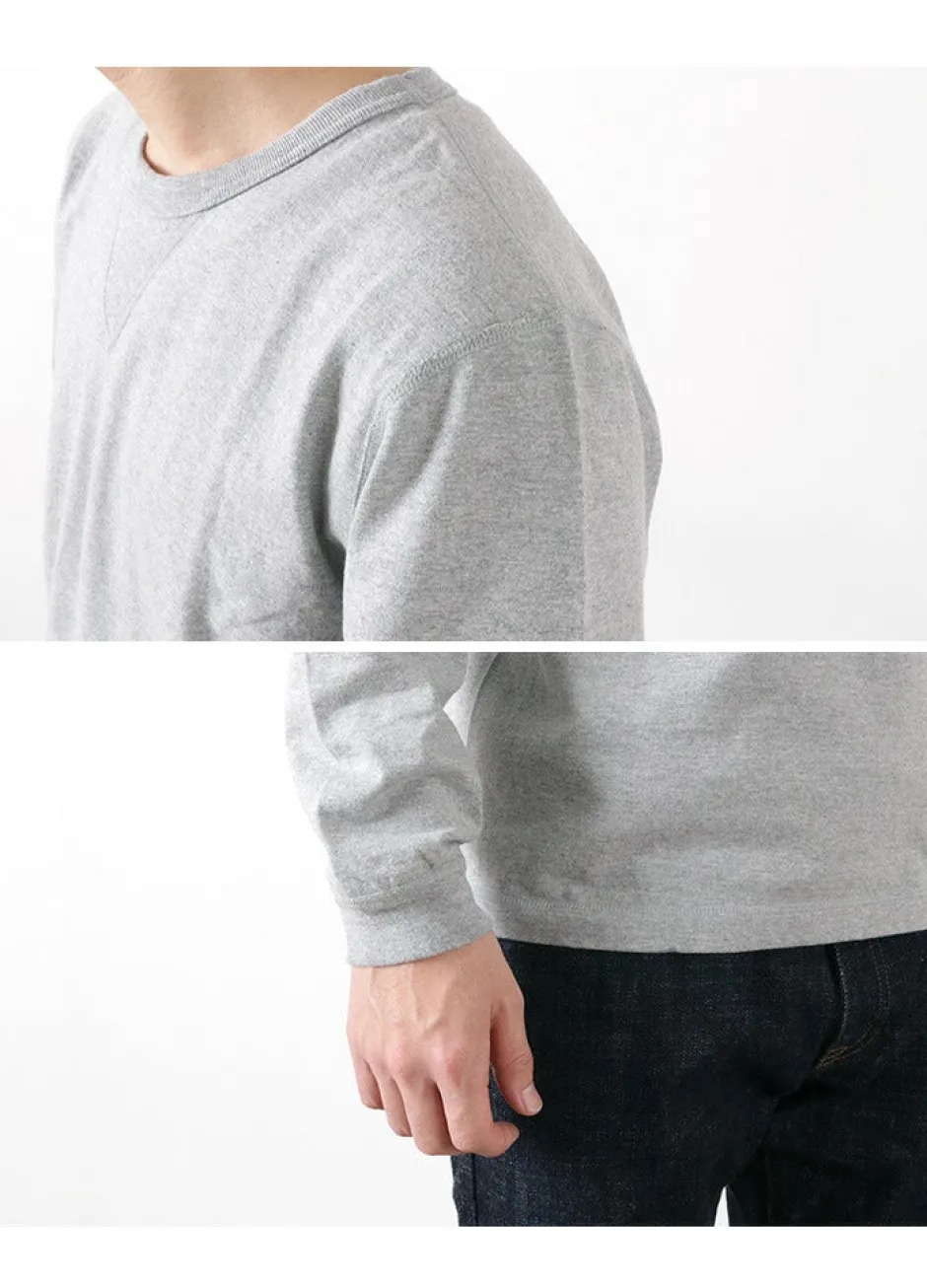 T-Shirts^BARNS / COZUN Knit Vintage Long Sleeve Crew Neck T-Shirt