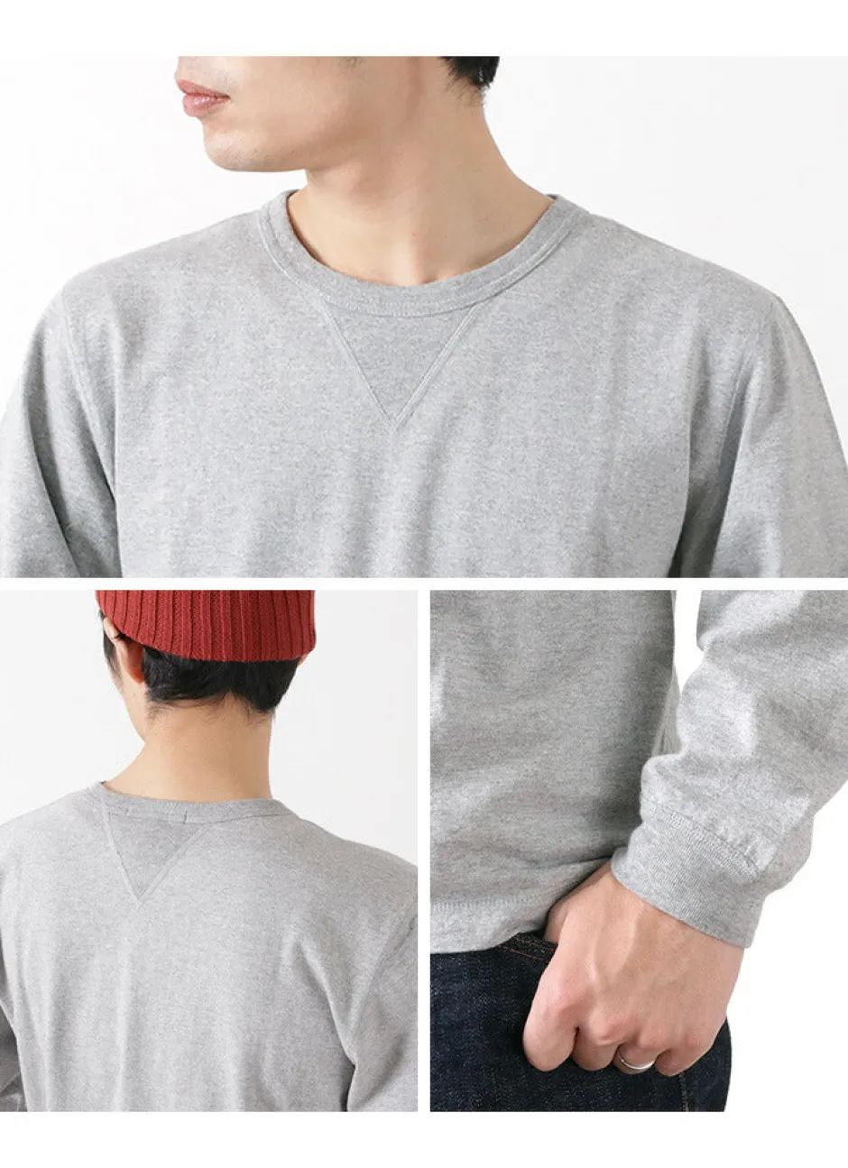 T-Shirts^BARNS / COZUN Knit Vintage Long Sleeve Crew Neck T-Shirt