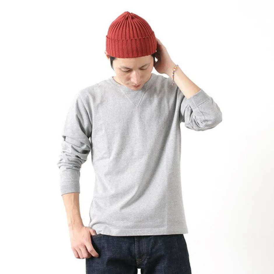T-Shirts^BARNS / COZUN Knit Vintage Long Sleeve Crew Neck T-Shirt