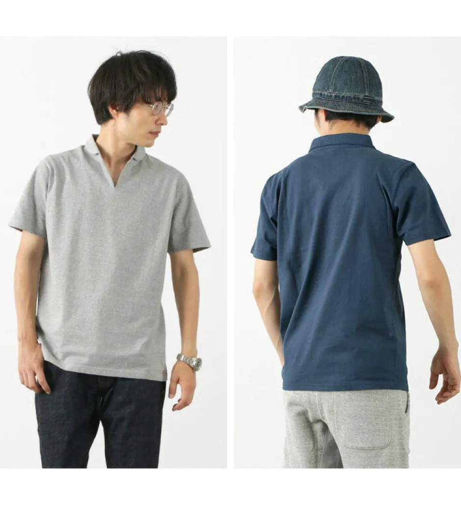 T-Shirts^BARNS / Cozun Knit Vintage Skipper Polo Shirt