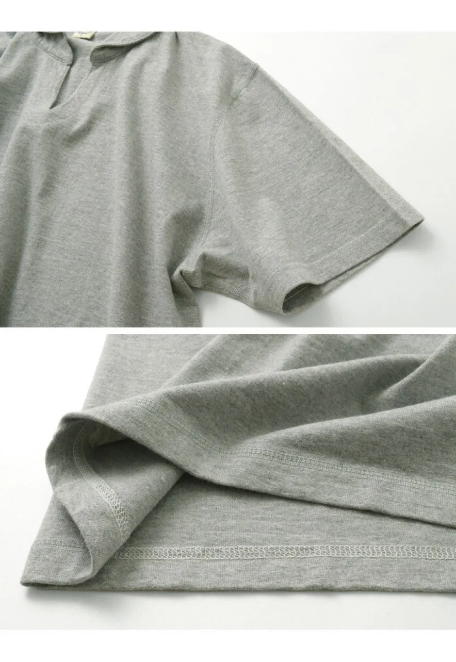 T-Shirts^BARNS / Cozun Knit Vintage Skipper Polo Shirt