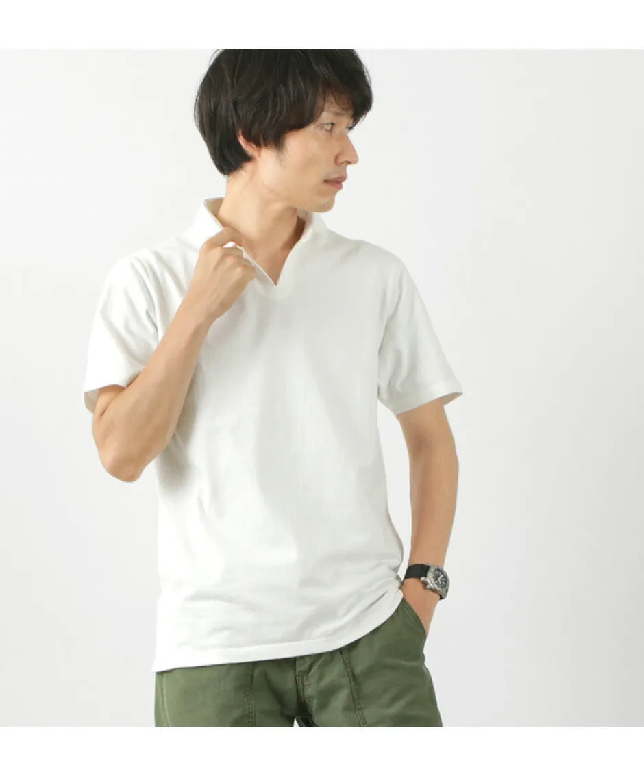 T-Shirts^BARNS / Cozun Knit Vintage Skipper Polo Shirt