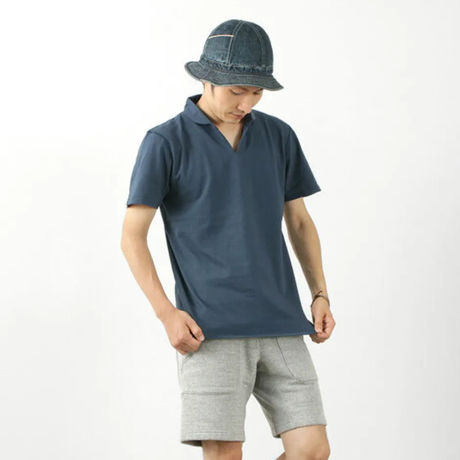 T-Shirts^BARNS / Cozun Knit Vintage Skipper Polo Shirt