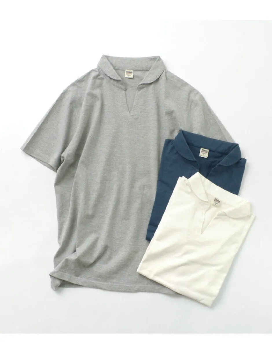 T-Shirts^BARNS / Cozun Knit Vintage Skipper Polo Shirt
