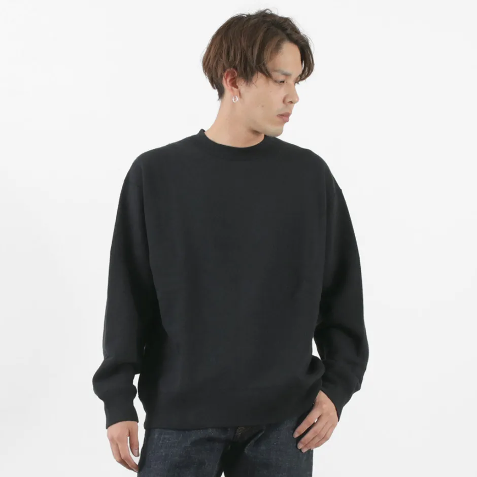 Sweatshirts^BARNS / Loopwheel wide crew sweatshirt