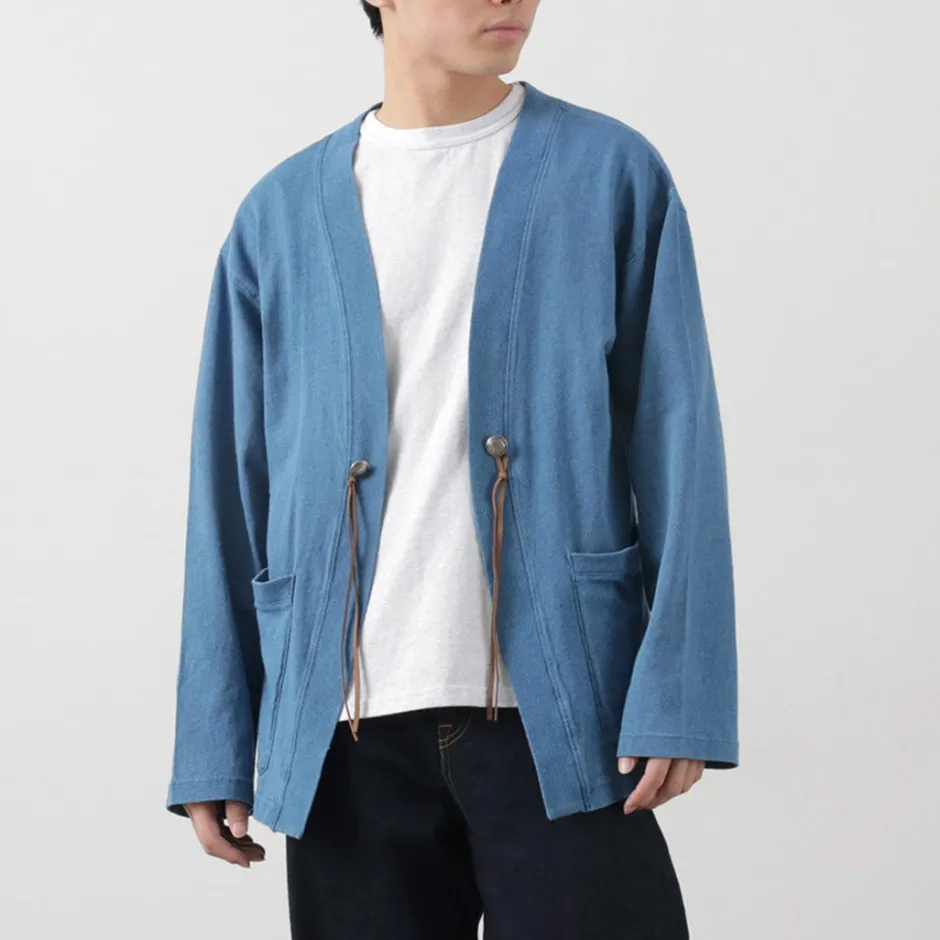 Cardigans^BARNS / Relaxed Fit Cardigan indigo