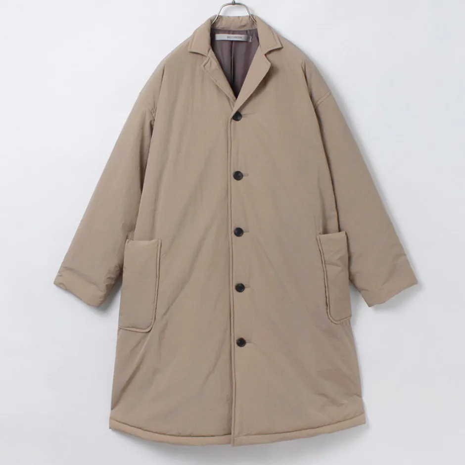 Coats^BASISBROEK / APPLE Overcoat Nylon Jet Taffeta