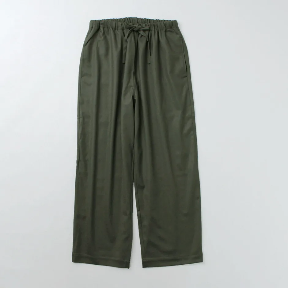 Trousers^BASISBROEK / MOREMO Wide Pants High Count Flannel