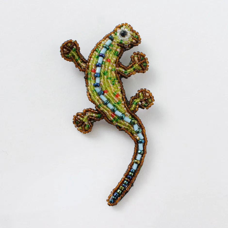 Other Goods^BEADED ACCESSORIES / Beaded pin badge L