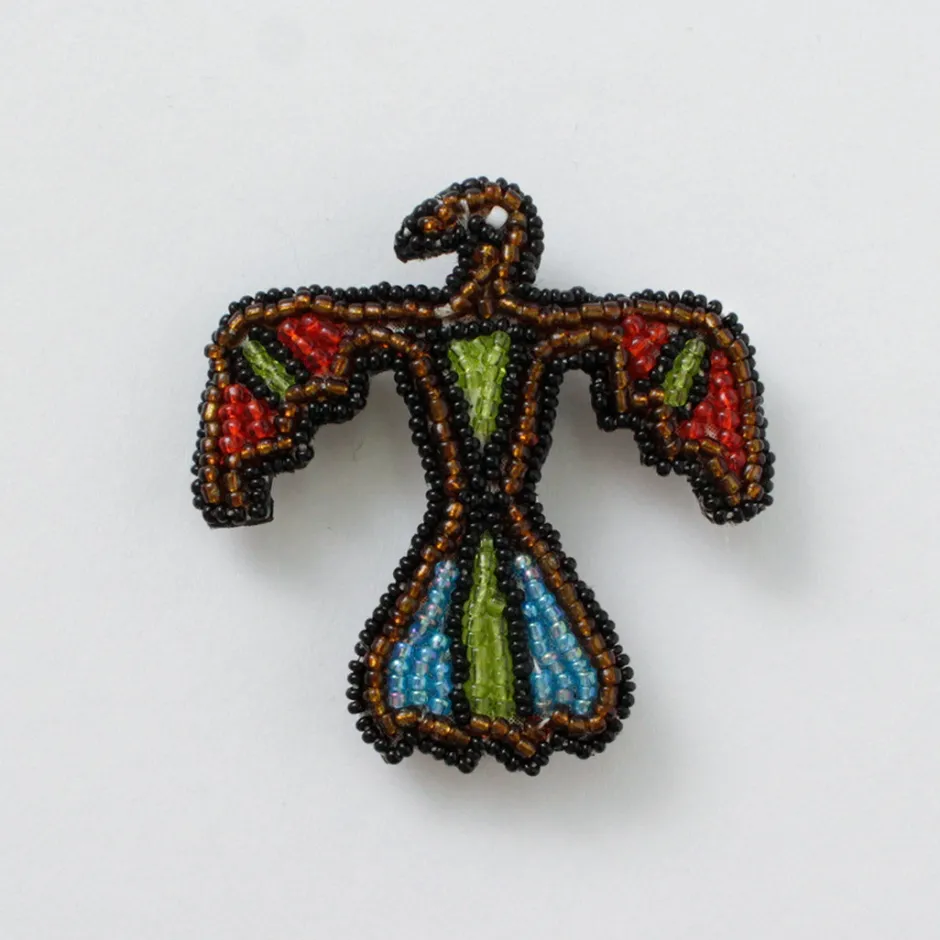 Other Goods^BEADED ACCESSORIES / Beaded pin badge M