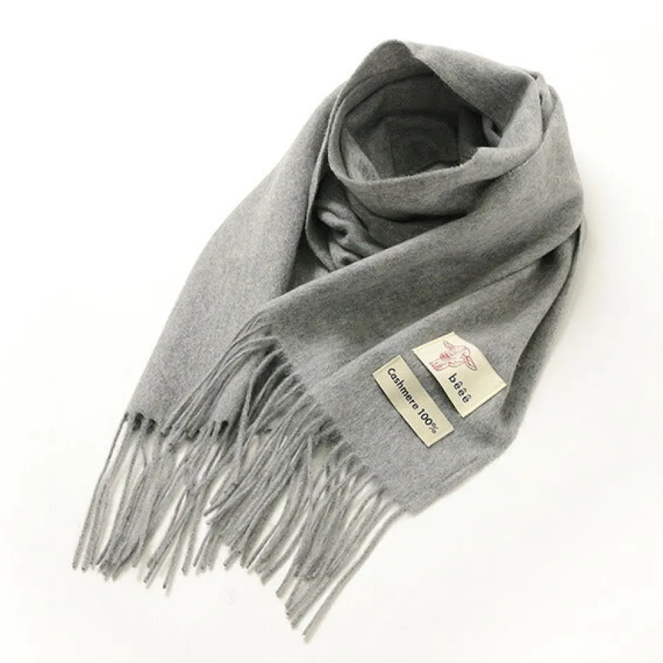 Scarfs^BEEE / Solid cashmere scarf