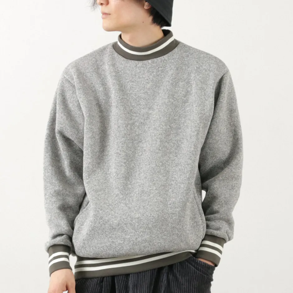 Knits^BURLAP OUTFITTER / Knit Fleece Mock Top