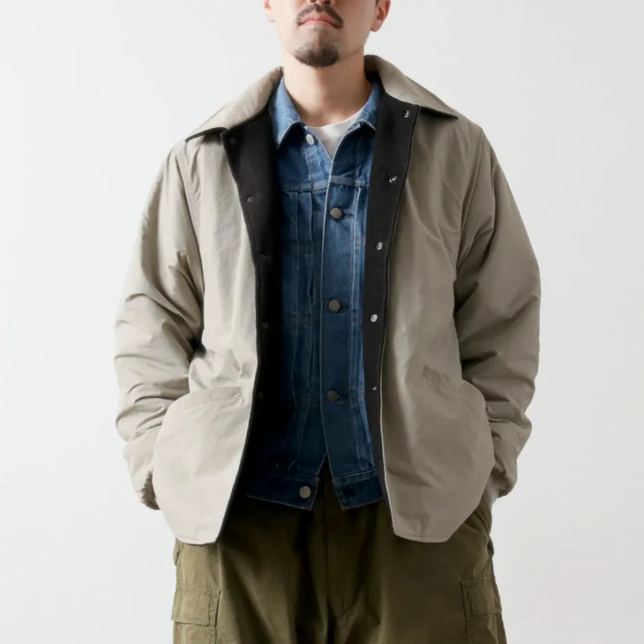 Jackets^BURLAP OUTFITTER / Reversible Coach Jacket