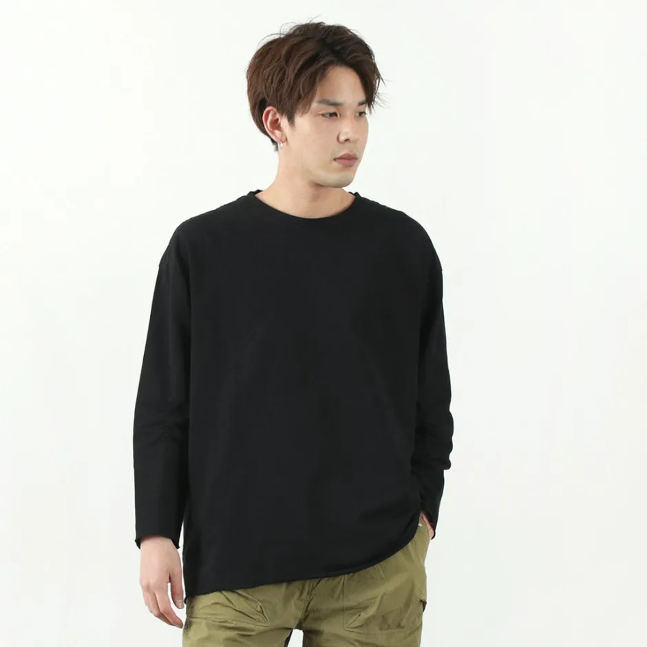 T-Shirts^CAL O LINE / Inlay Long Sleeve T-shirt