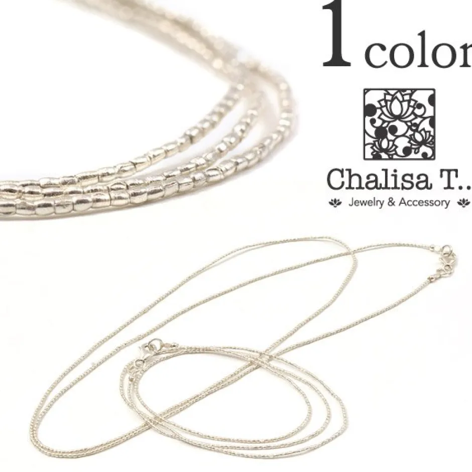 Anklets^CHALISA T.. / Karen Tiny Beads 3WAY Accessory silver