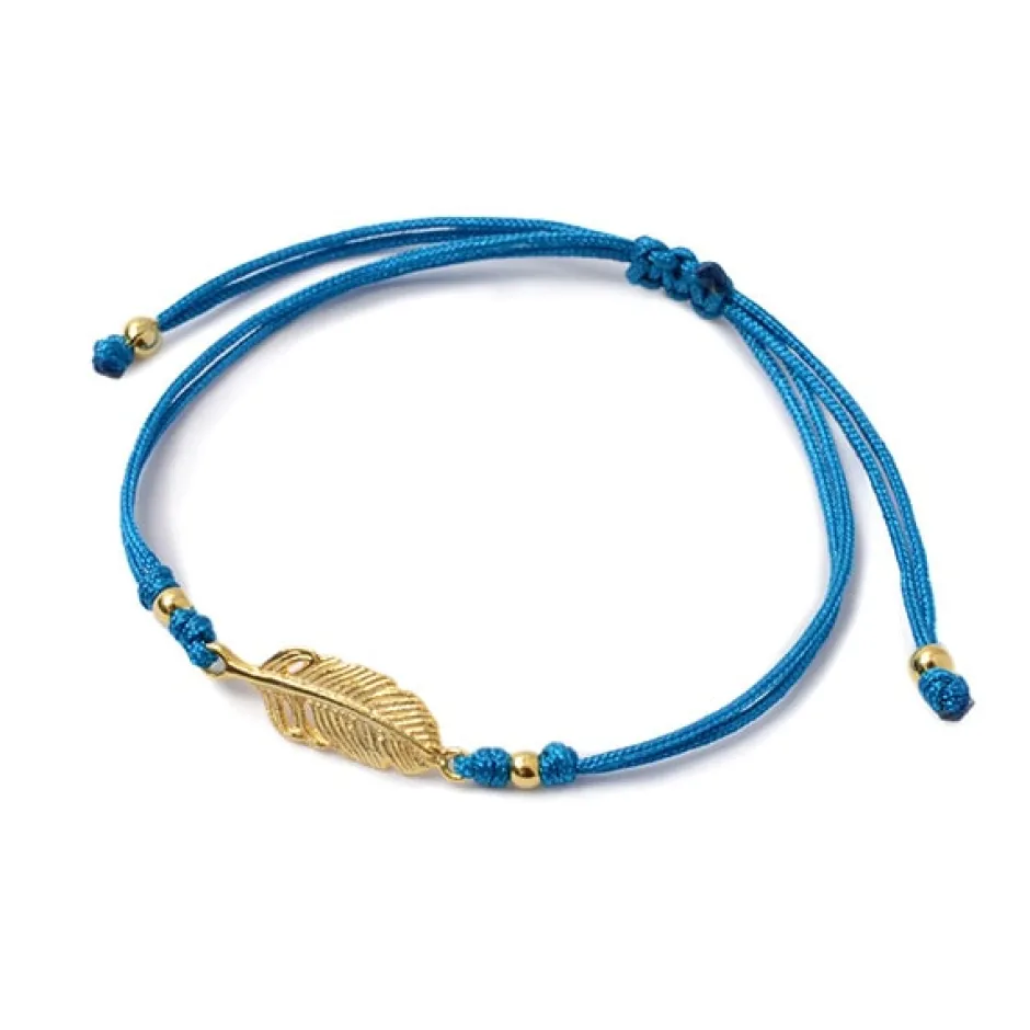 Anklets^CHALISA T.. / Mini Feather Notting Cord Anklet