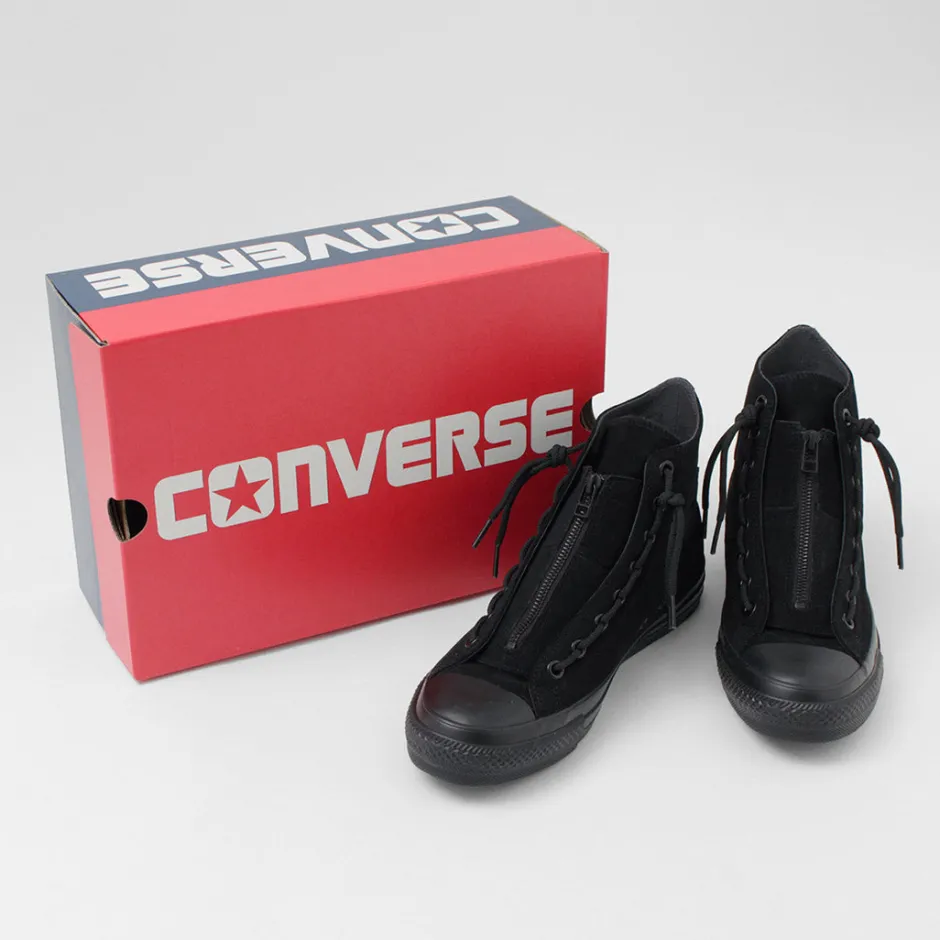 Sneakers^CONVERSE / Suede All Star R Center Zip High Cut Sneakers black