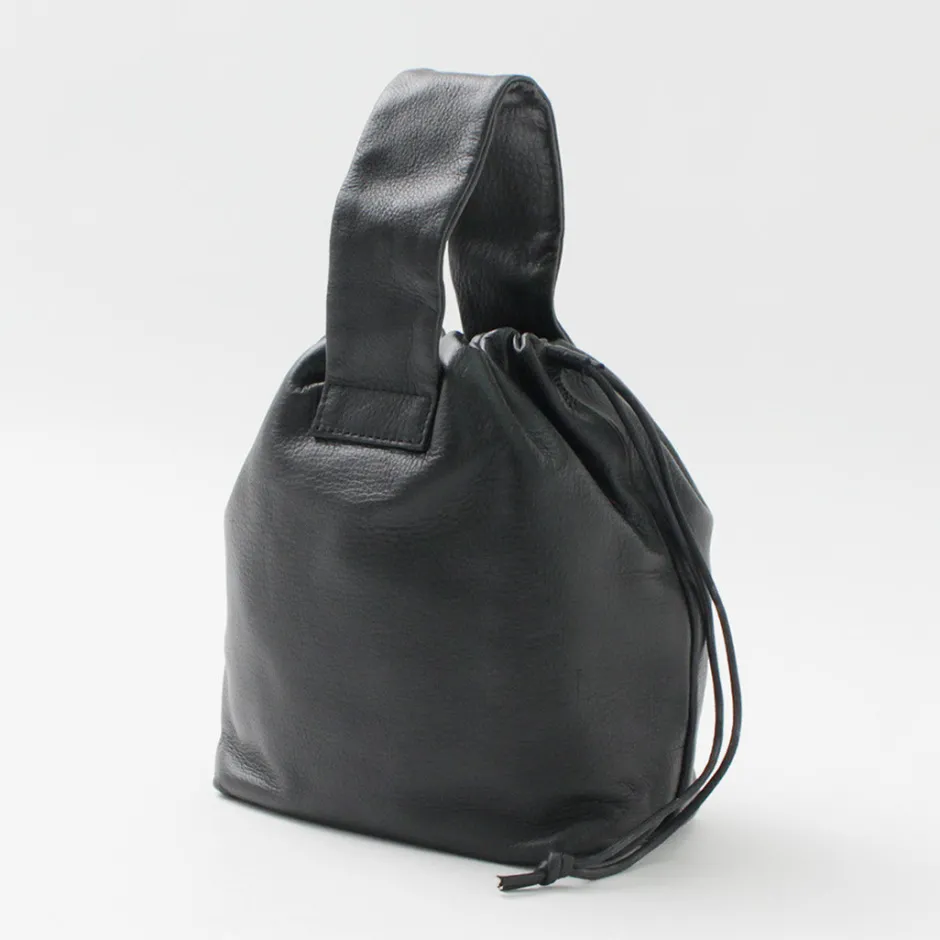 Tote Bags^CREED / Drawstring Tote Cowhide Leather