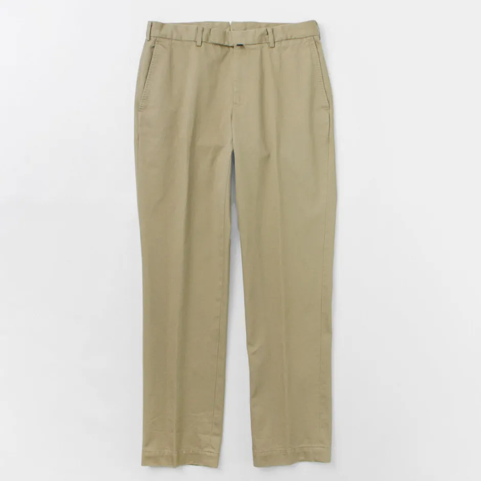 Work Pants & Chinos^D.C.WHITE / Cotton twill regular silhouette chinos