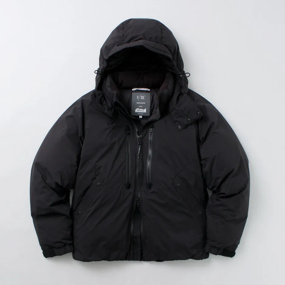Down Wear^F/CE. F/CE. / Detachable Hoodie Bomb Jacket black