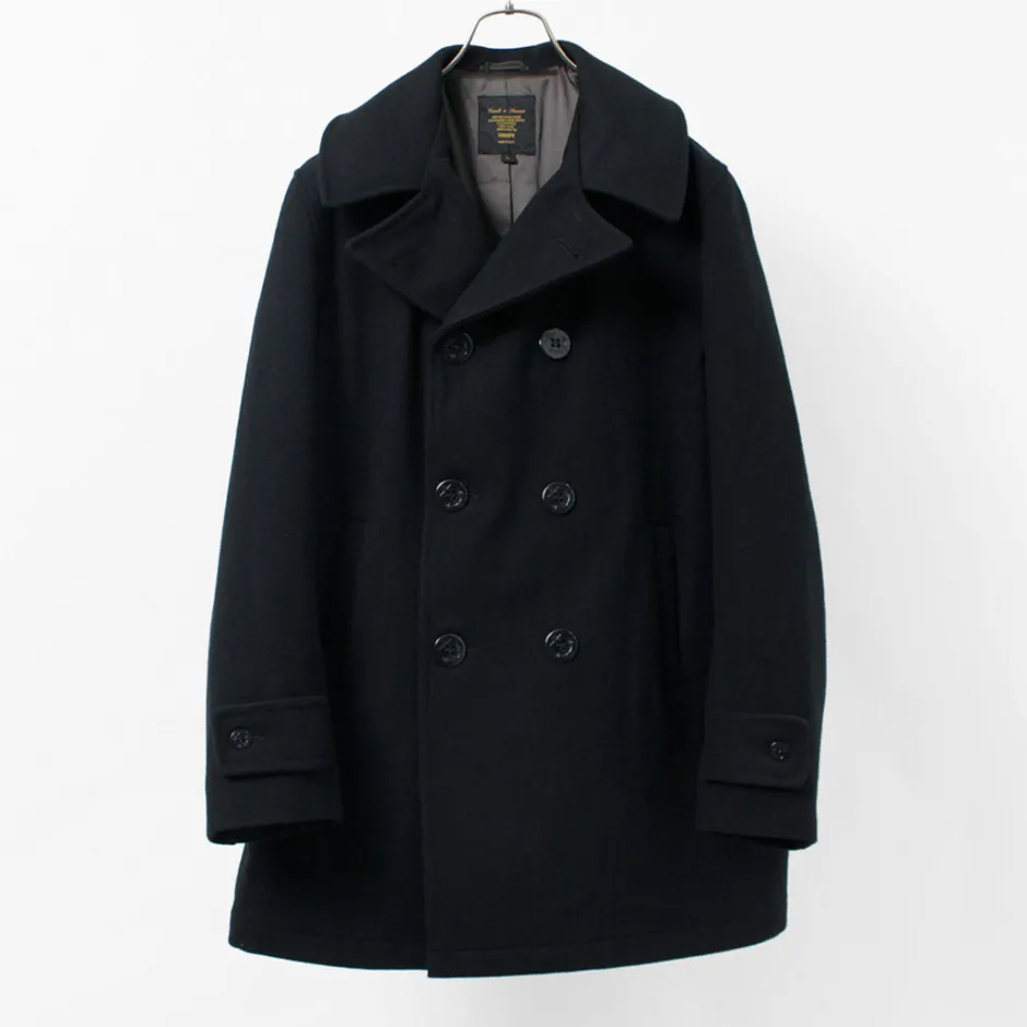 Coats^FIDELITY / 23oz Melton Peacoat black