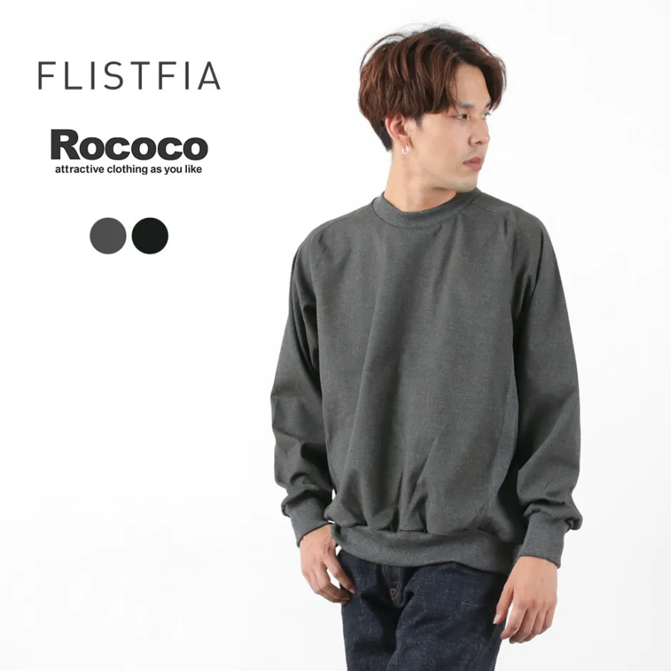Sweatshirts^FLISTFIA / Sporty Pullover Slightly Raised Type