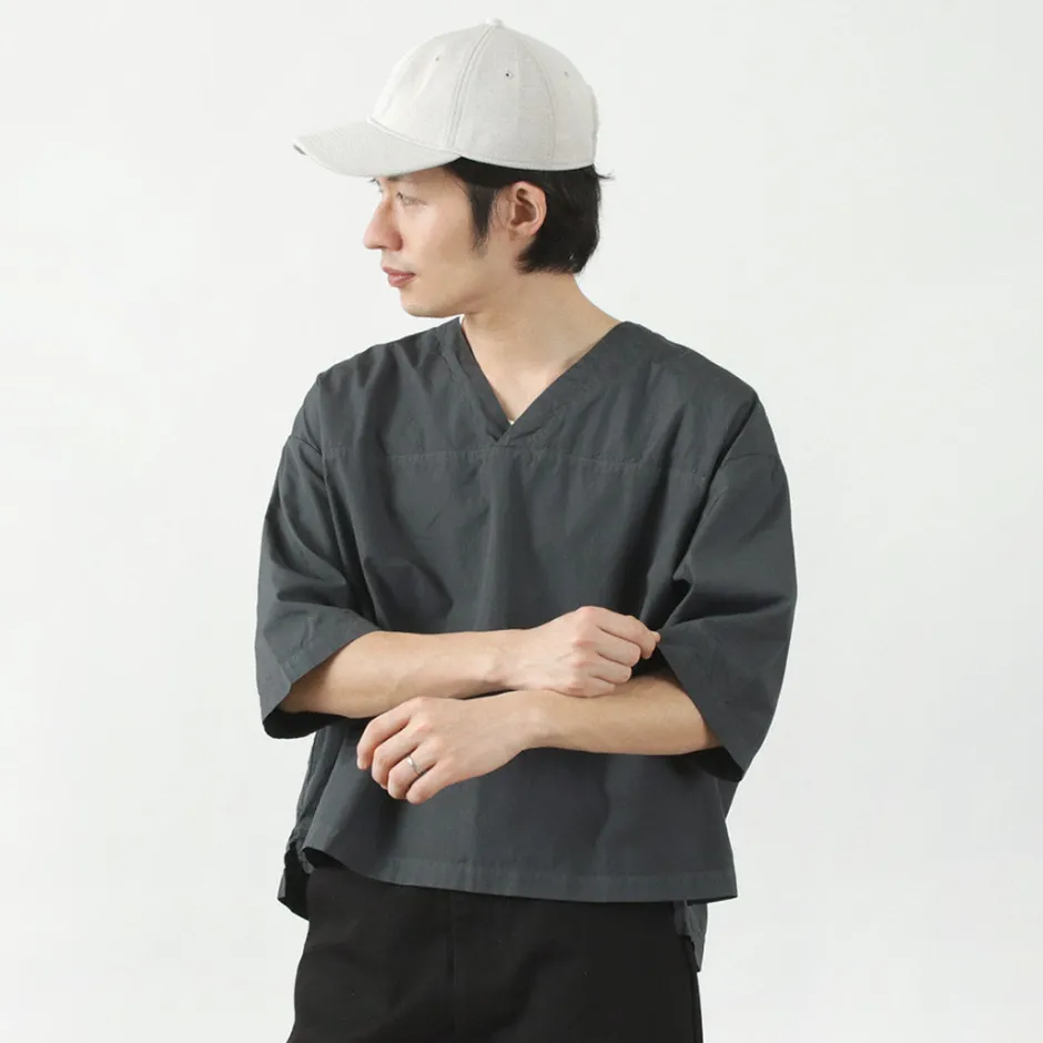 Shirts^FNOR / Mathon Garment dye Hospital shirt black