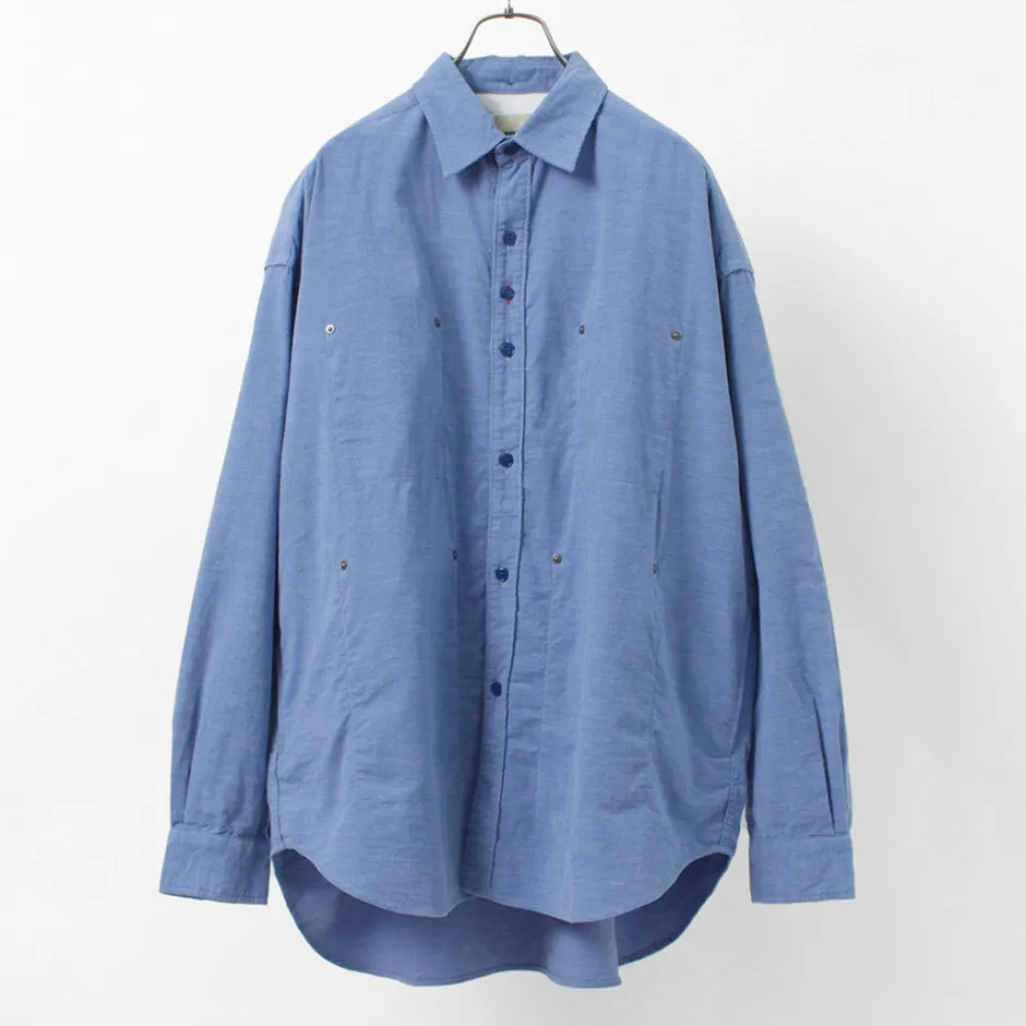 Shirts^FOB FACTORY / F3482 CORDUROY BALL SHIRT