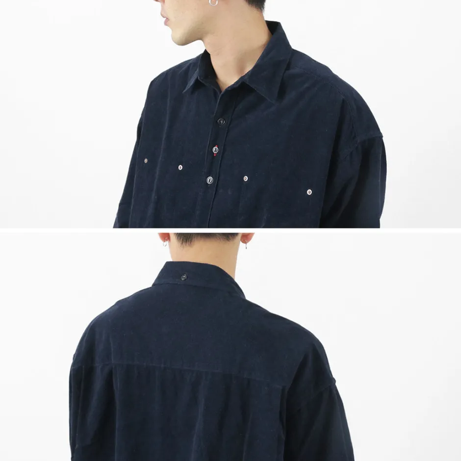 Shirts^FOB FACTORY / F3482 CORDUROY BALL SHIRT