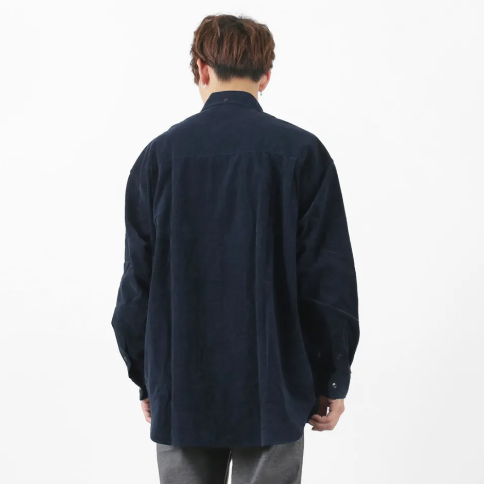 Shirts^FOB FACTORY / F3482 CORDUROY BALL SHIRT
